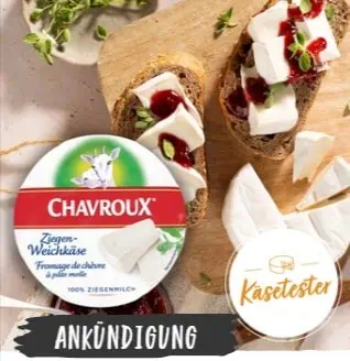Chavroux Weichkäse gratis testen – Bewerbung nötig