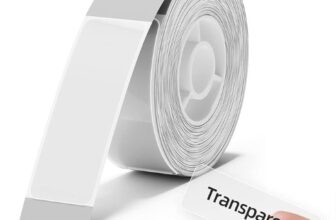 Etiketten-Selbstklebend-für-DEEPIN-NIIMBOT-D110-D11-D101-Thermo-Etikettendrucker-Klar-14-x-30mm-Amazon-de-Bürobedarf-Schreibwaren