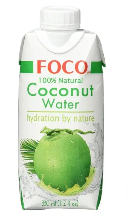 FOCO Kokoswasser - 12 x 330 ml für 10,55 € inkl. Prime Versand (statt ...