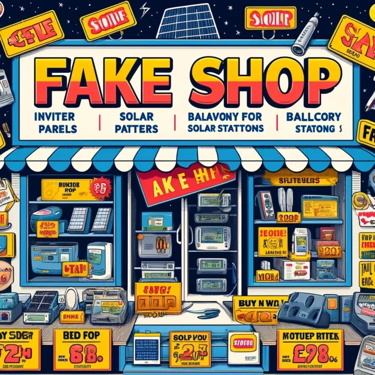 Warnung vor Betrug: Fake Shop melis-solar.de