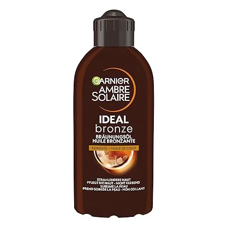 Garnier Ambre Solaire Bräunungsöl Ideal Bronze Mit Kokosöl