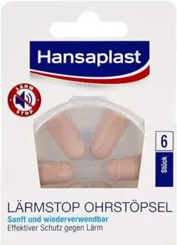 Hansaplast Lärmstopp Ohrstöpsel 6 Stück