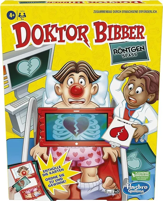 Hasbro - Doktor Bibber Röntgen Spaß