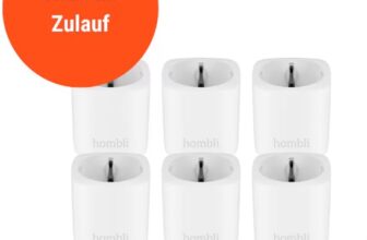 Hombli-Smart-Plug-Steckdose-EU-weiß-6er-Pack-Cyberport