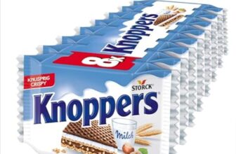 Knoppers-–-1-x-200g-–-Gefüllte-Waffelschnitte-mit-Milchcreme-und-Nougatcremefüllung-Amazon-de-Lebensmittel-Getränke