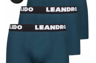 LEANDRO-LIDO-Ravello-Herren-Boxershorts-3er-Pack-blau-SportSpar