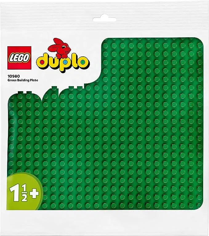 Lego Duplo - Bauplatte In Grün (10980)