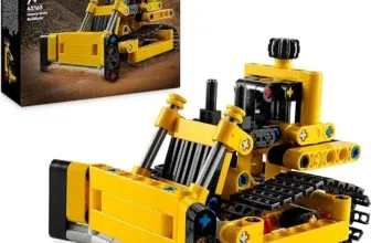 LEGO Technic Schwerlast Bulldozer (42100) - Spielzeugfahrzeug für Kinder.