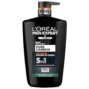 L'Oréal Men Expert XXXL 5in1 Duschgel und Shampoo Pure Carbon 1000 ml