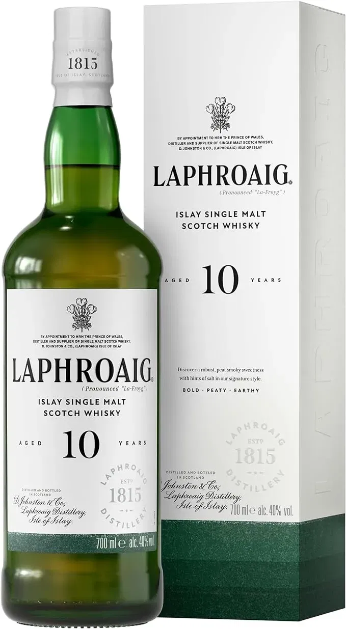 Laphroaig 10 Jahre Islay Single Malt Scotch Whisky