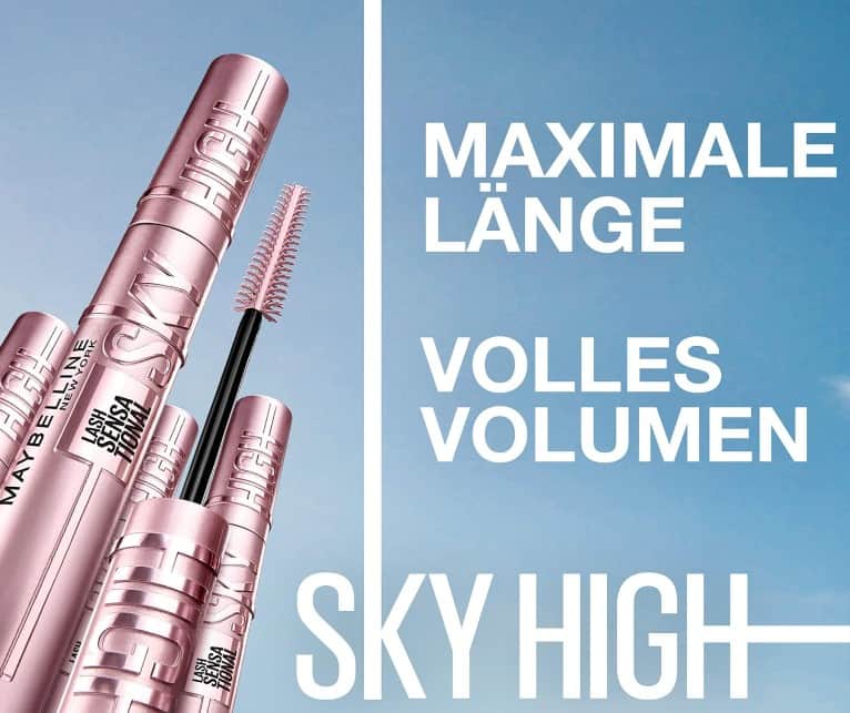 Maybelline New York Lash Sensational Sky High Mascara – Very Black