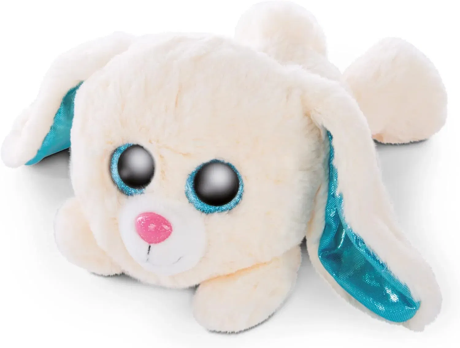 NICI Glubschis: Das Original – Glubschis Hase Wolli-Dot (25cm) – Liegender Kuscheltier Hase für 10,70 € inkl. Prime-Versand (statt 15,40 €)