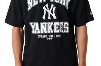 New Era NY Yankees MLB Arch Logo Oversized T-Shirt