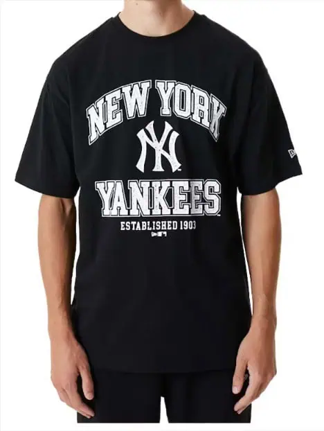 New Era NY Yankees MLB Arch Logo Oversized T-Shirt (Gr. S bis XL) ab 19,16 € inkl. Versand