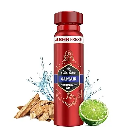 Old Spice Captain Deodorant Bodyspray