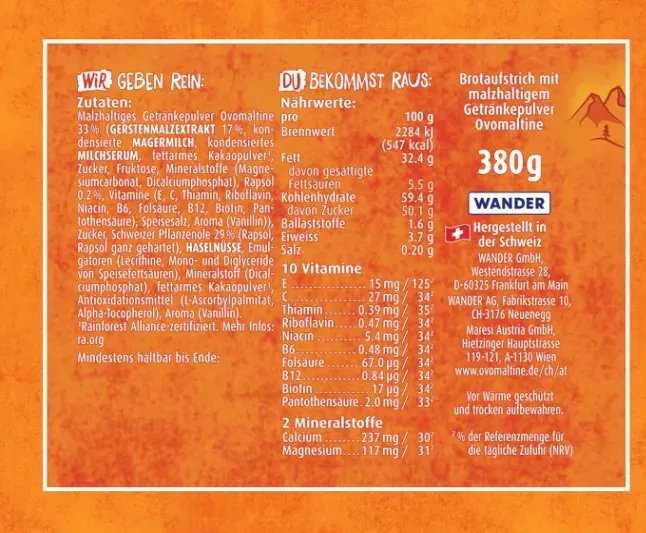 Schnäppchen, Deals Und Rabattcodes Des Tages - Ovomaltine Crunchy Cream Brotaufstrich