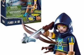 PLAYMOBIL Novelmore 71303 - Gwynn mit Kampfausrüstung