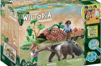 PLAYMOBIL Wiltopia 71012 Ameisenbärpflege mit Spielzeugtieren