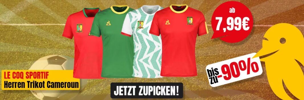 Picksport Kamerun Trikot SuperSale