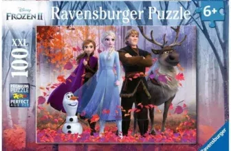 Ravensburger Kinderpuzzle - 12867 Magie des Waldes - Disney Frozen-Puzzle