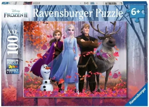 Ravensburger Kinderpuzzle - 12867 Magie des Waldes - Disney Frozen-Puzzle