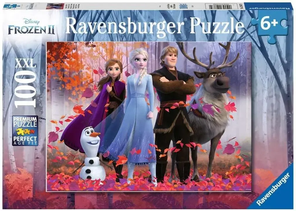 Ravensburger Kinderpuzzle - 12867 Magie Des Waldes - Disney Frozen-Puzzle