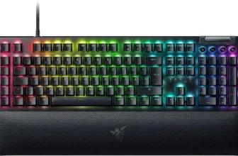 Razer BlackWidow V4 (Green Switch) - Mechanische Gaming-Tastatur mit Razer Chroma RGB