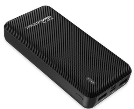 Realpower-PB-20000-SE-Powerbank-20000mAh-Akku-Ladegerät-mit-2-USB-Ports-Powerbank