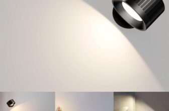 Rolgno-LED-Wandleuchte-Innen-Aufladbar-Wandlampe-Fernbedienung-Touch-Steuerung-3-Farbtemperaturen-4-Helligkeitsstufen-360°-