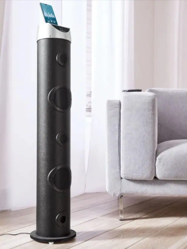 Silvercrest SSTB 30 A1 Soundtower (Bluetooth, 2x 15 Watt) für 55,94€ inkl. Versand (statt 81€)