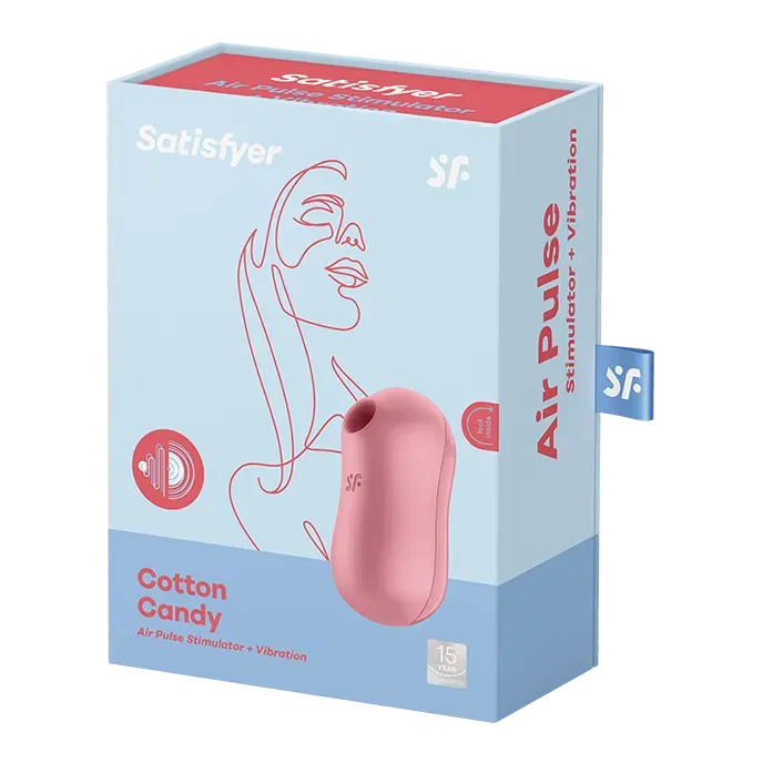 EIS DE: Satisfyer Cotton Candy Druckwellenvibrator mit Vibration & 6 Gratisartikel für 0 € (MBW 29,95 €) 🍨