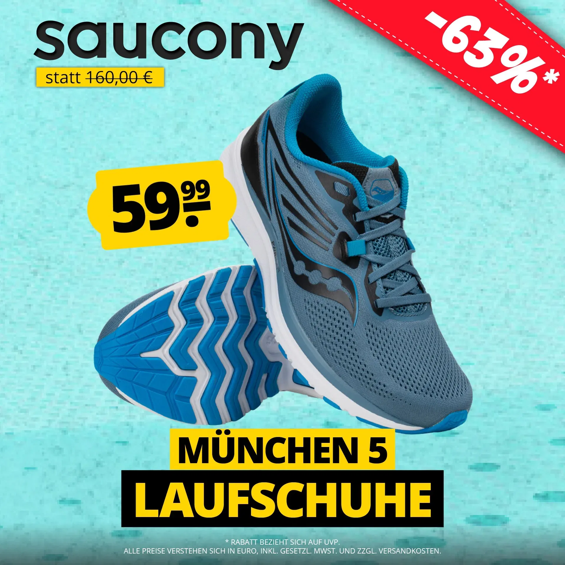 Saucony München 5 Herren Laufschuhe