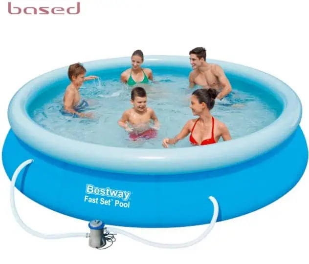 Based Schwimmbecken Mitch in Blau inkl. Filterpumpe  (ca. 366cm) für 50€ inkl. Versand (statt 64€)