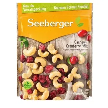 Seeberger Cashew-Cranberry-Mix