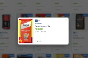 Segafredo Intermezzo Kaffeebohnen 1 kg