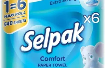 Selpak Comfort Maxi 100% reine Zellulose Küchenrolle 2-lagig