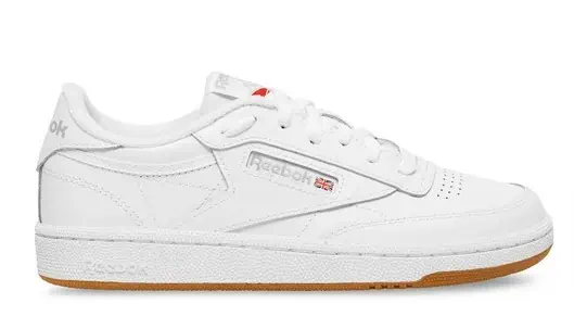 Reebok Club C85 intensiv White/Gumfür 39,99€ inkl. Versand (statt 54,99€)