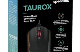 Speedlink TAUROX Gaming-Maus (5 programmierbare Tasten, zwei DPI-Schalter bis 7.200 dpi) 2