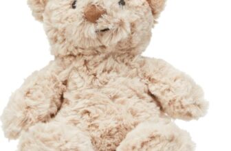 Steiff-Soft-Cuddly-Friends-Honey-Teddybär-hellgrau-18-cm-Teddy-aus-flauschigem-Plüsch-Amazon-de-Spielzeug