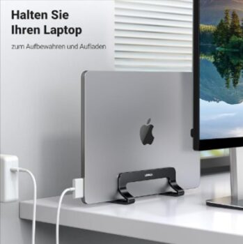 UGREEN-Vertikaler-Laptop-Ständer-Aluminium-Vertikal-Stand-