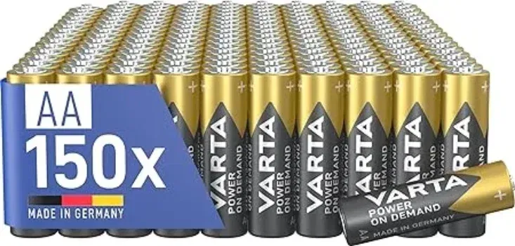 VARTA Batterien AA 150 Stück