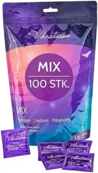 VIBRATISSIMO Kondome Mix 100er Pack