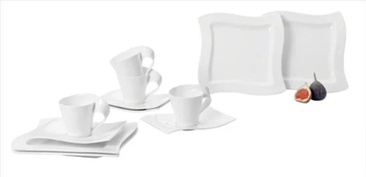 Villeroy & Boch Kaffee-Set New Wave 12-teilig