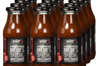 Weber Mom's Special Grill-Sauce BBQ Soße Barbecue Ketchup Grillen