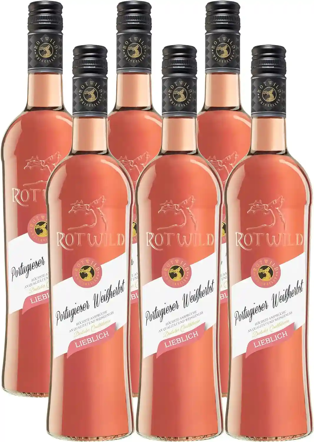 Rotwild Portugieser Weißherbst lieblich (6 x 0,75l) ab 18,89 € inkl. Versand