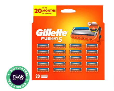 20x-Gillette-Fusion5-Rasierklingen