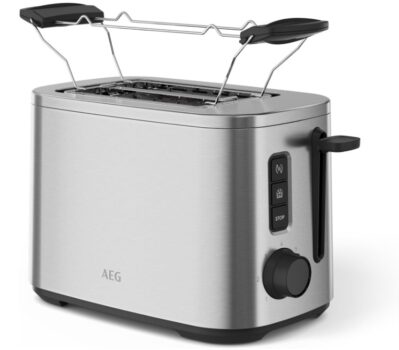 AEG-T5-1-4ST-Toaster-Deli-5-7-Toasteinstellungen-Countdown-Timer-Stopp-Auftau-Aufwärmknopf-Automatische