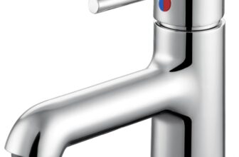 Auralum-Wasserhahn-Bad-Höhe-134-mm-Einhebel