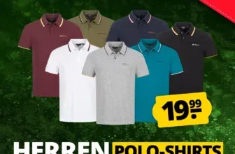 BEN SHERMAN Twin Tipped Herren Polo-Shirt