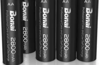 BONAI Akku AA 2800mAh 8 Stück Wiederaufladbare Batterien